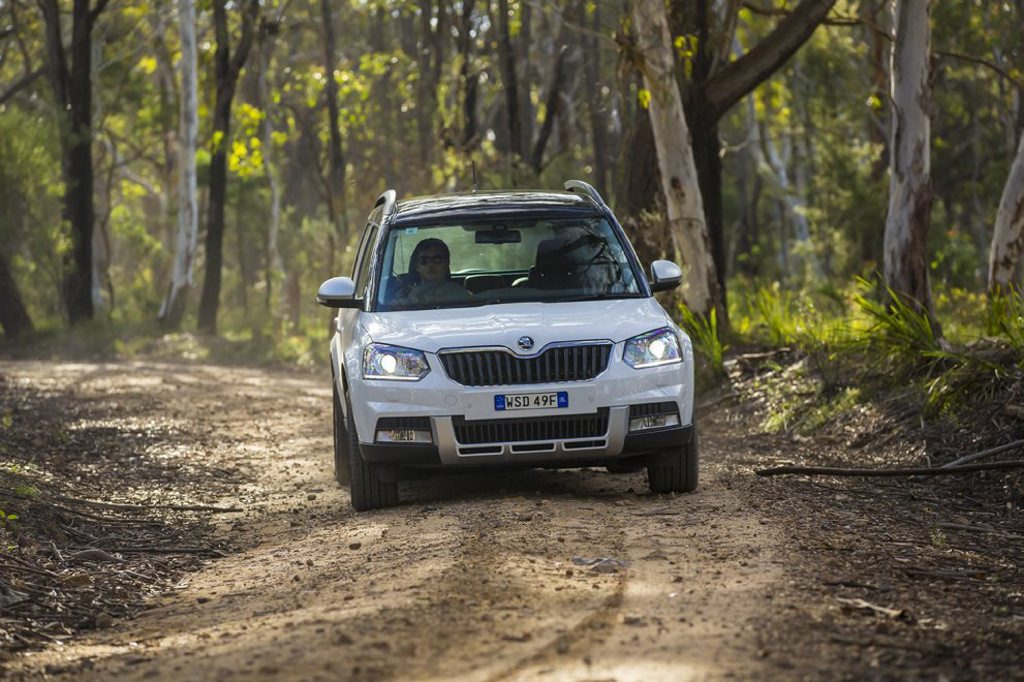 The new Skoda Yeti 4x4. The new Skoda Yeti 4x4.