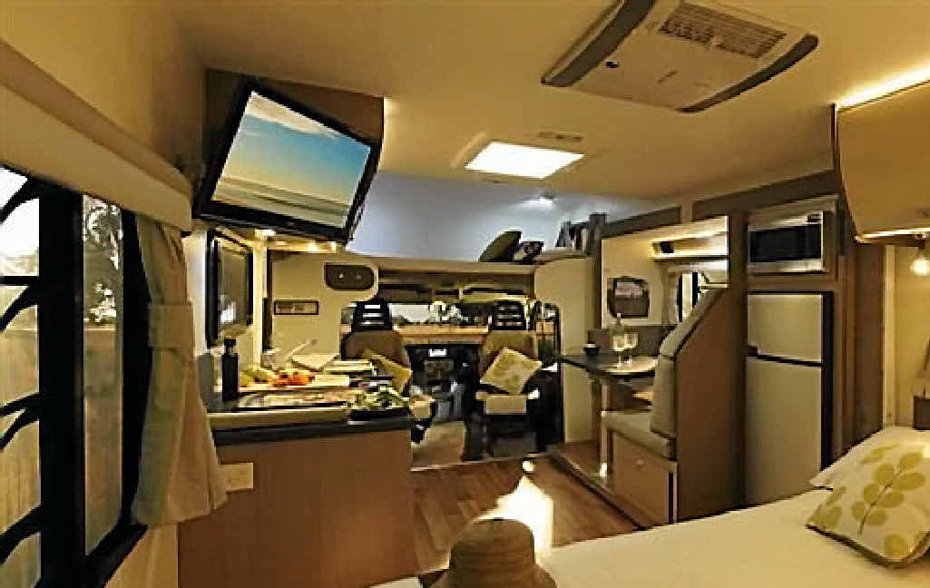 EXPO DEBUT: One of the immaculate caravans stocked by Searle’s RV Centre. EXPO DEBUT: One of the immaculate caravans stocked by Searle’s RV Centre.