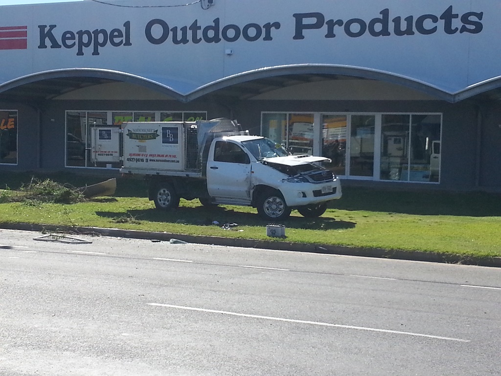 The scene of a shooting in Yeppoon overnight The scene of a shooting in Yeppoon overnight