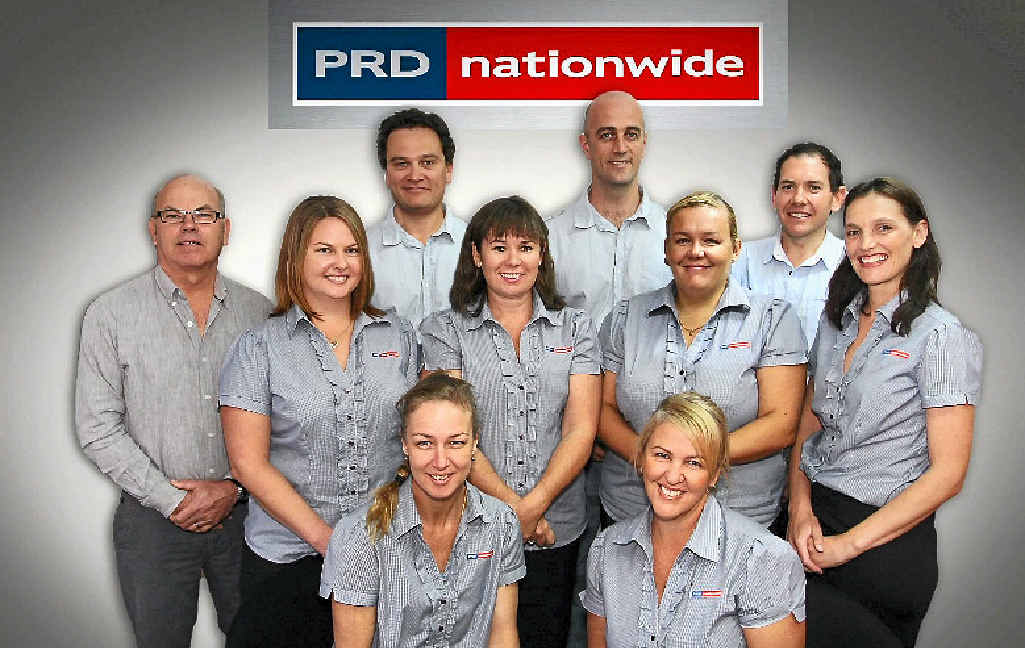GOOD TEAM: The team at PRDnationwide Agnes Water are geared up for another big year. GOOD TEAM: The team at PRDnationwide Agnes Water are geared up for another big year.