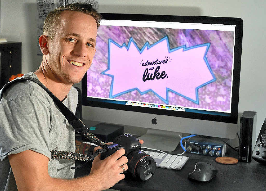 RISK-TAKER: Graphic designer Luke Middleton has penned a job application with a difference. RISK-TAKER: Graphic designer Luke Middleton has penned a job application with a difference.