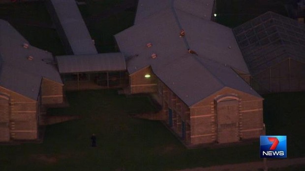 Prisoners are protesting smoking bans in Queensland jails. Photo: Seven News
Prisoners are protesting smoking bans in Queensland jails. Photo: Seven News