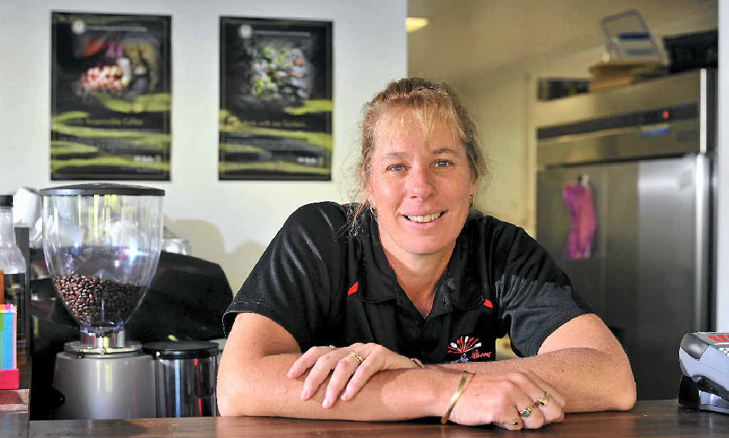 BUSY TIME: Savour the Flavour at the Gardens manager Janelle Noonan. BUSY TIME: Savour the Flavour at the Gardens manager Janelle Noonan.