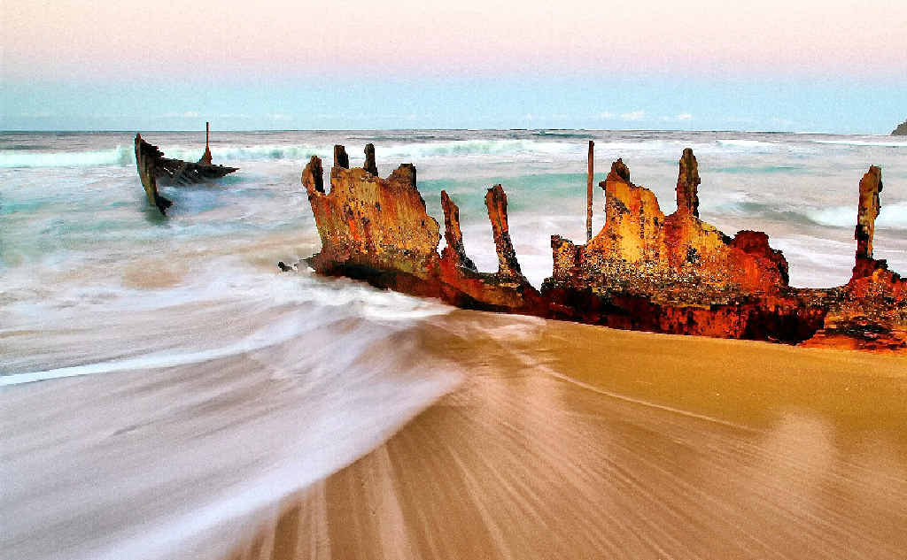 REMOVAL: Moving the remains of the SS Dicky will see many photographers disappointed. REMOVAL: Moving the remains of the SS Dicky will see many photographers disappointed.