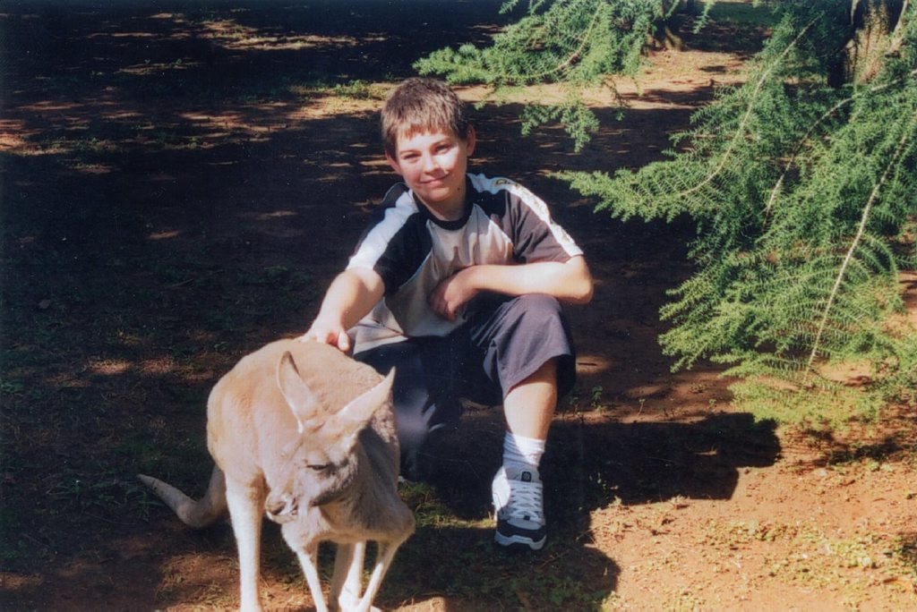 Daniel Morcombe on a family outing the year he went missing. Daniel Morcombe on a family outing the year he went missing.