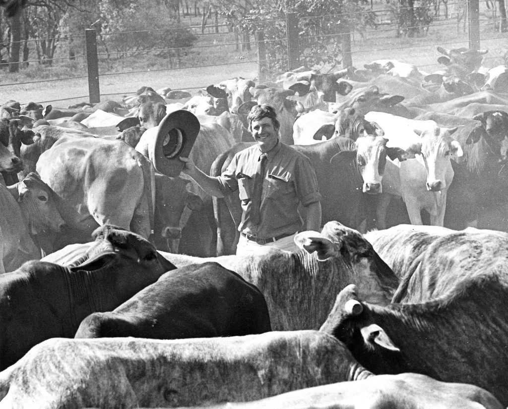 Cattleman Graeme Acton. Photo The Morning Bulletin Archives Cattleman Graeme Acton. Photo The Morning Bulletin Archives