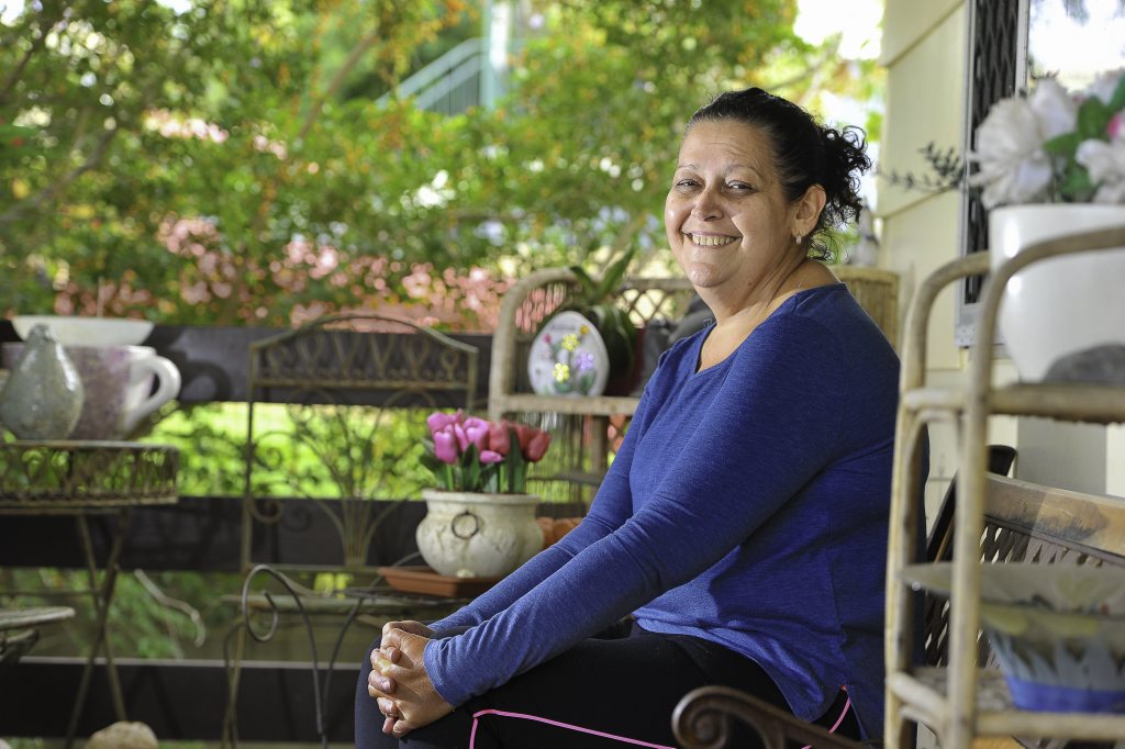 SAVED BY DONOR: Tracey Slatter is recovering from a double lung transplant which saved her from dying from a rare lung disease. SAVED BY DONOR: Tracey Slatter is recovering from a double lung transplant which saved her from dying from a rare lung disease.