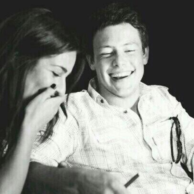 Lea Michele and Cory Monteith Lea Michele and Cory Monteith
