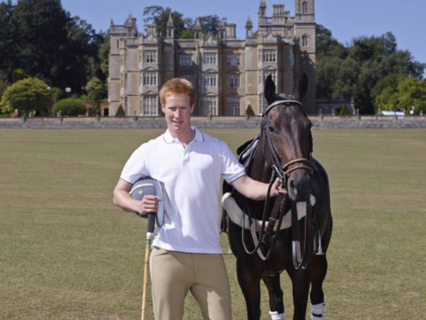 Matthew Hicks posing as Prince Harry. Matthew Hicks posing as Prince Harry.