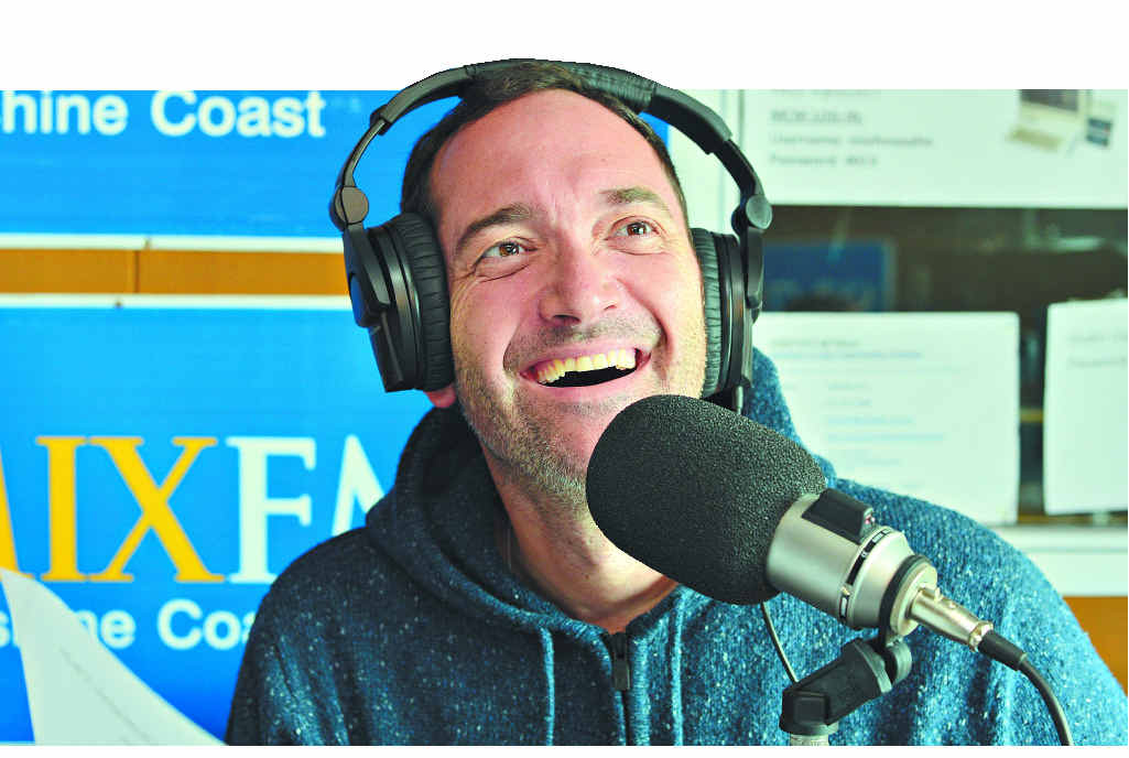 LOVING IT: Darren Percival has been working with Caroline Hutchinson at MIX FM as a radio host. LOVING IT: Darren Percival has been working with Caroline Hutchinson at MIX FM as a radio host.