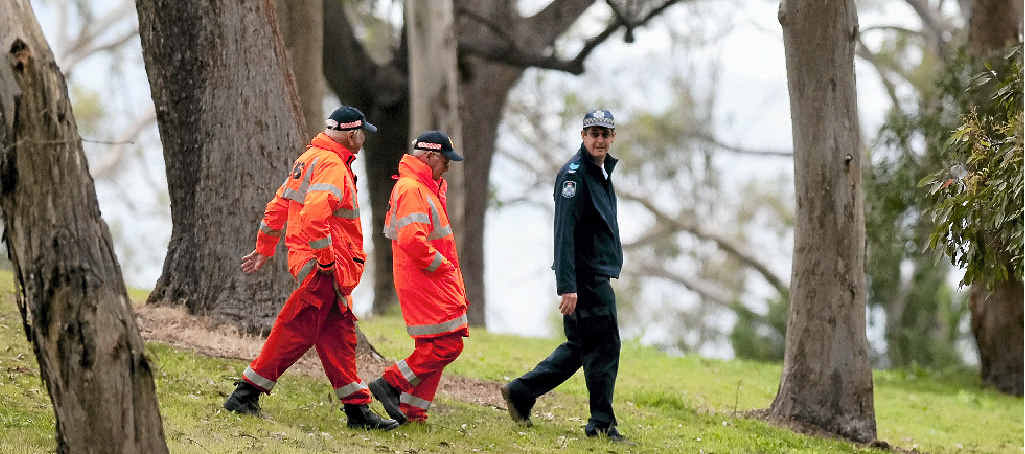 Police search Picnic Point on July 27, 2012 for the body of Gail Lynch after murder suspect Ian Hannaford was found hiding in a toilet block the night before. Police search Picnic Point on July 27, 2012 for the body of Gail Lynch after murder suspect Ian Hannaford was found hiding in a toilet block the night before.
