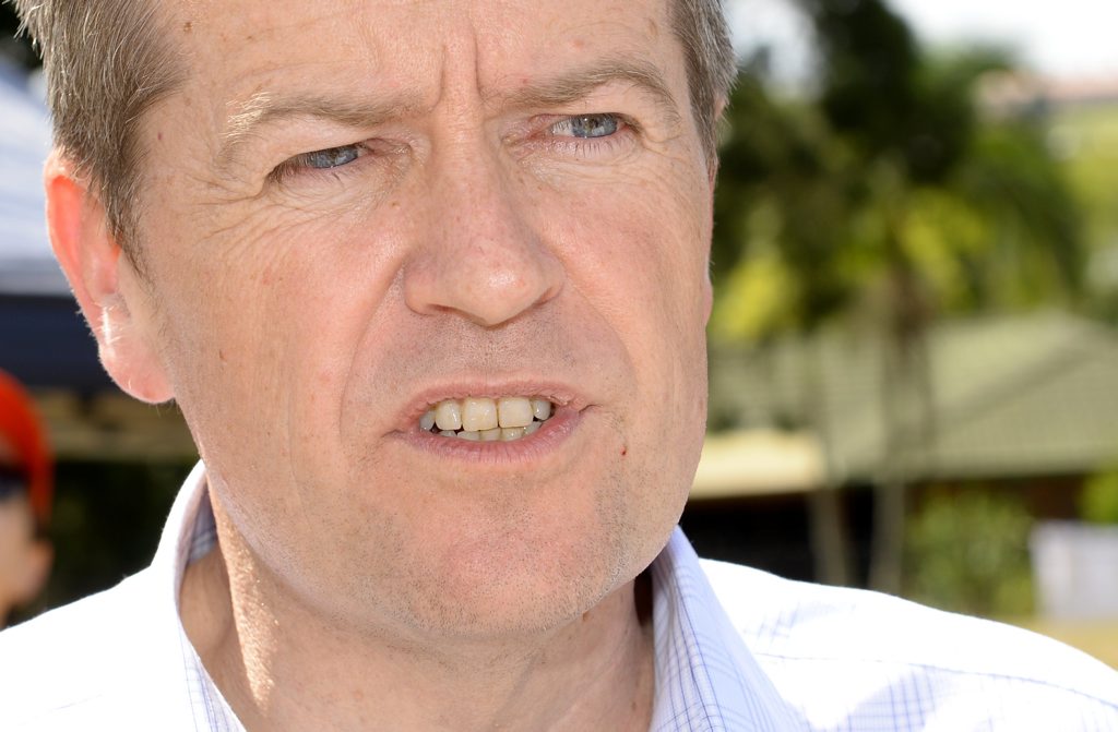 Labor party leader Bill Shorten . Photo: Rob Williams / The Queensland Times Labor party leader Bill Shorten . Photo: Rob Williams / The Queensland Times