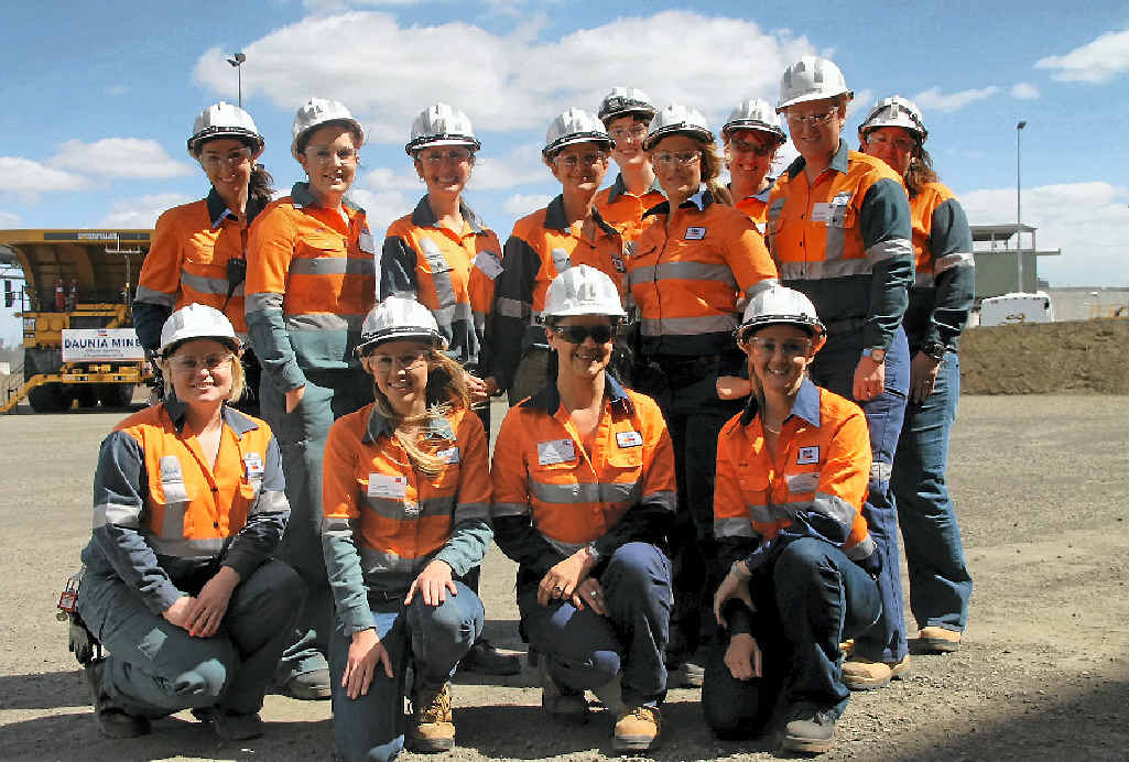 GIRL POWER: Of Daunia Mine’s 450 person workforce, 23% are female. GIRL POWER: Of Daunia Mine’s 450 person workforce, 23% are female.