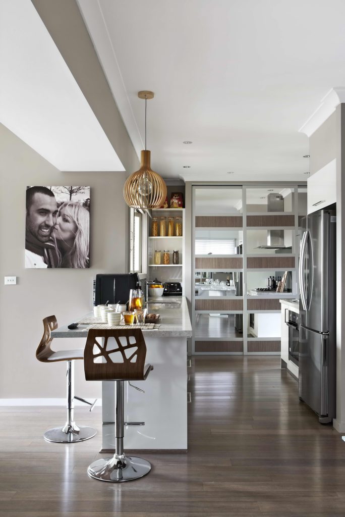 Bomber and Mel's winning kitchen. Bomber and Mel's winning kitchen.