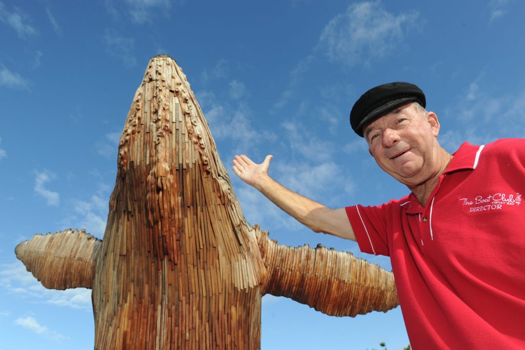 Hervey Bay Boat Club will be running a whale boat this season and director George Duck is excited at the prospect. Hervey Bay Boat Club will be running a whale boat this season and director George Duck is excited at the prospect.
