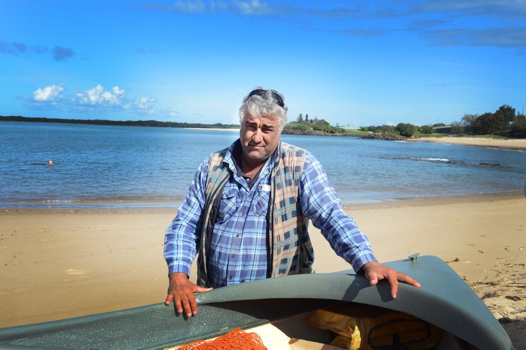 Marion Pluglisi, fisherman of Ballina, is concerned about the proposed commercial fisheries reform. Marion Pluglisi, fisherman of Ballina, is concerned about the proposed commercial fisheries reform.