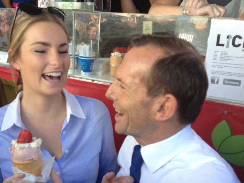 Frances and Tony Abbott. Frances and Tony Abbott.