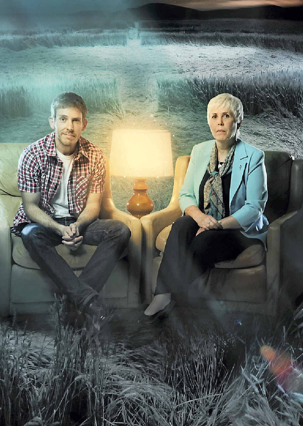 Mary Rodwell and her sceptic son Chris have featured in an SBS documentary about UFOs. Mary Rodwell and her sceptic son Chris have featured in an SBS documentary about UFOs.