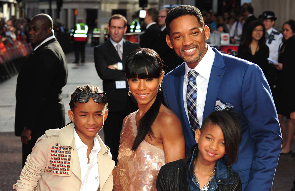 The Smith family (L-R) Jaden, Jada, Will, Willow
The Smith family (L-R) Jaden, Jada, Will, Willow