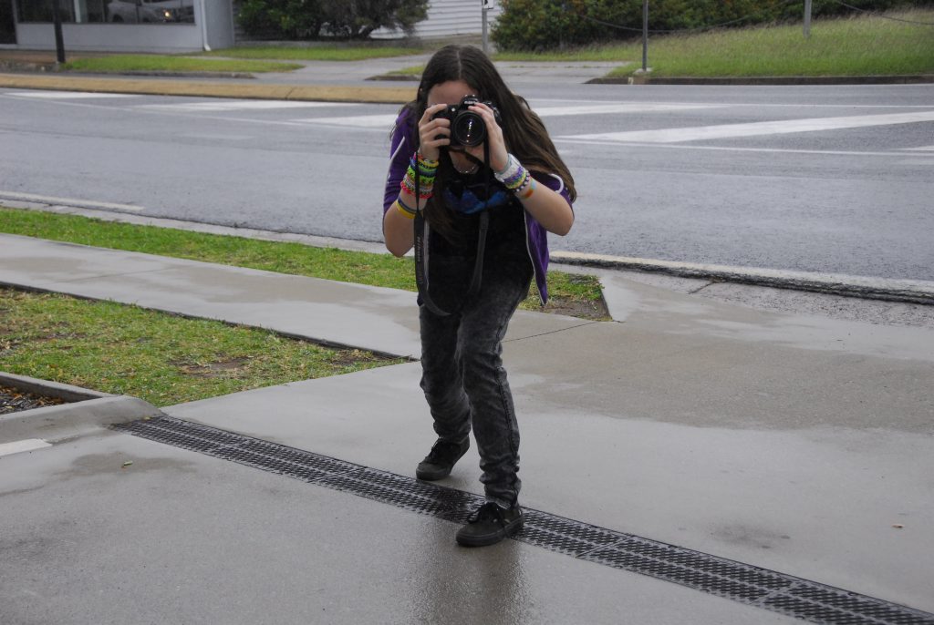 GIRL FRIDAY: Gladstone State High School student Jay Willis undertook work experience at The Gladstone Observer. Photo: Tia Scott/The Observer GIRL FRIDAY: Gladstone State High School student Jay Willis undertook work experience at The Gladstone Observer. Photo: Tia Scott/The Observer