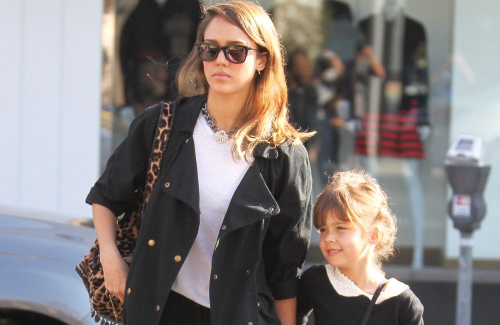 Jessica Alba with daughter Honor Jessica Alba with daughter Honor