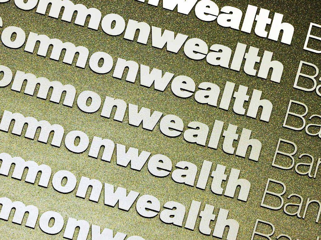NO.1 IN AUSTRALIA: The Commonweath Bank. NO.1 IN AUSTRALIA: The Commonweath Bank.