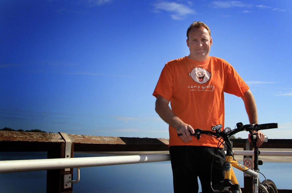 Ashley Heckels is riding from Cambodia to Vietnam for charity Camp Quality. Ashley Heckels is riding from Cambodia to Vietnam for charity Camp Quality.