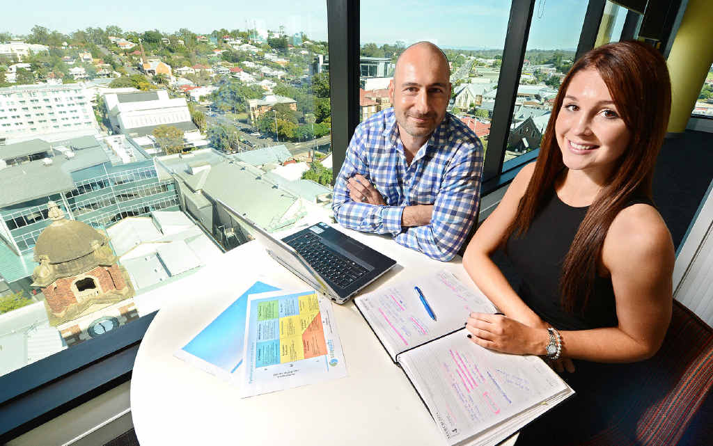 FRIENDLY FACES: John West and Emma Wright are the faces of a Seqwater recruitment campaign and commute from Brisbane to Ipswich each day. FRIENDLY FACES: John West and Emma Wright are the faces of a Seqwater recruitment campaign and commute from Brisbane to Ipswich each day.