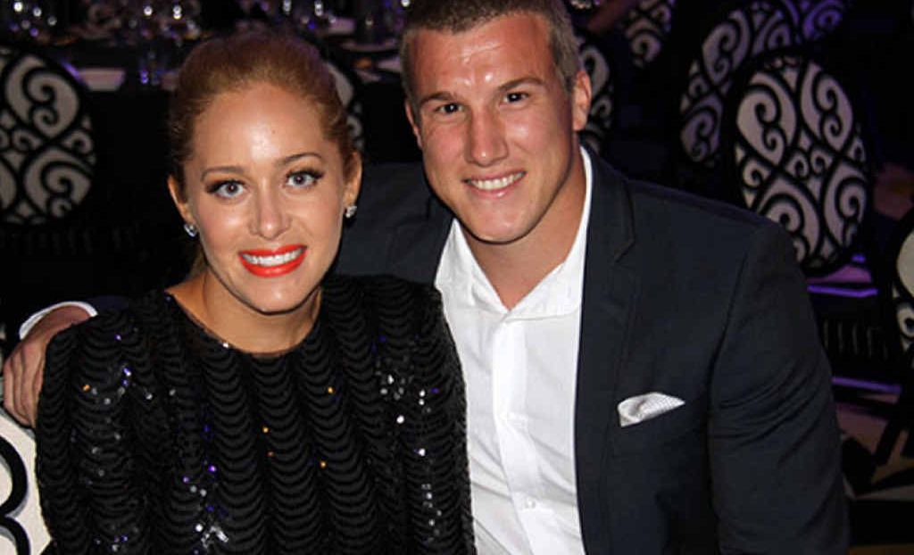 CUTE COUPLE: Former Rocky woman Chantelle Traficante with her fiancé Trent Hodkinson who has been selected to play for the NSW Origin team. CUTE COUPLE: Former Rocky woman Chantelle Traficante with her fiancé Trent Hodkinson who has been selected to play for the NSW Origin team.