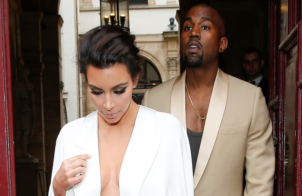 Kim Kardashian and Kanye West Kim Kardashian and Kanye West