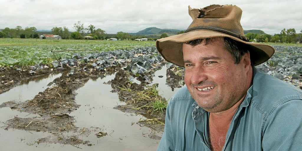 SCARE MONGERING: Grantham farmer Derek Schulz has been forced to defend his produce. SCARE MONGERING: Grantham farmer Derek Schulz has been forced to defend his produce.