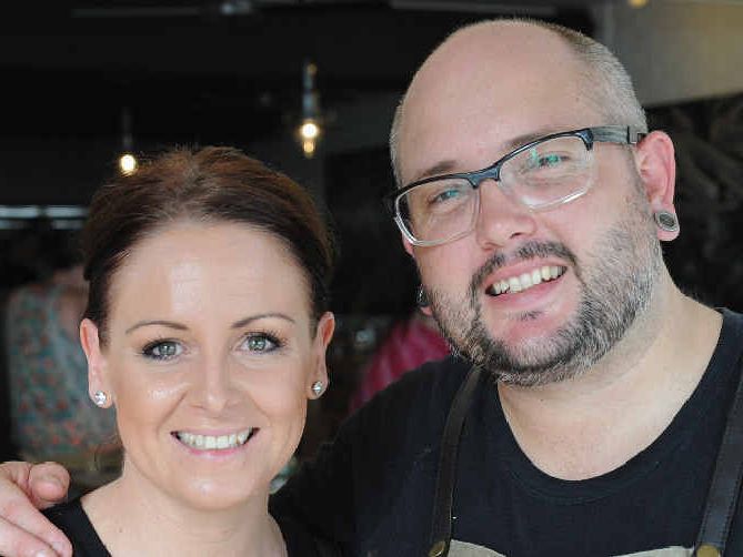 COOKING TIPS: MKR winners Dan and Steph Mulheron.