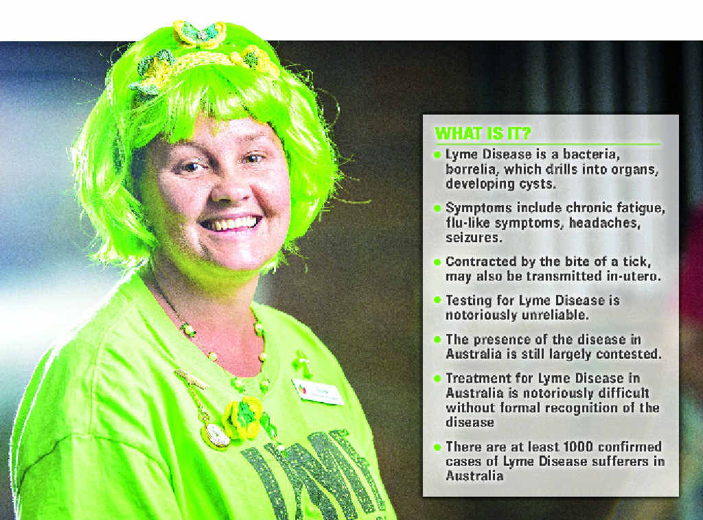 Lyme disease sufferer Leah Tedman. Lyme disease sufferer Leah Tedman.