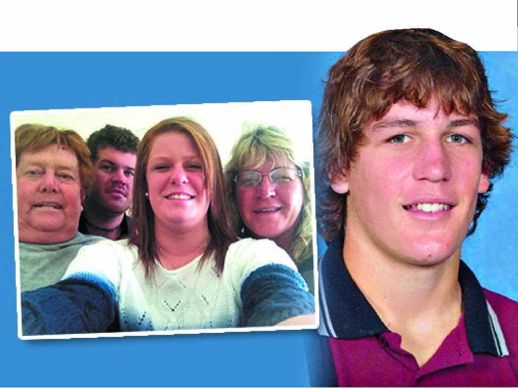 Ian, Robby, Sharni and Sheryn Woof and Luke Woof (right). Ian, Robby, Sharni and Sheryn Woof and Luke Woof (right).