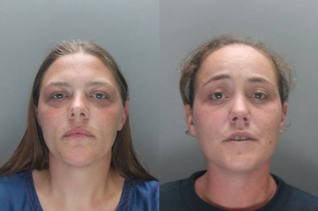Dog owners Hayley Sulley, 30, and Della Woods, 29. Dog owners Hayley Sulley, 30, and Della Woods, 29.