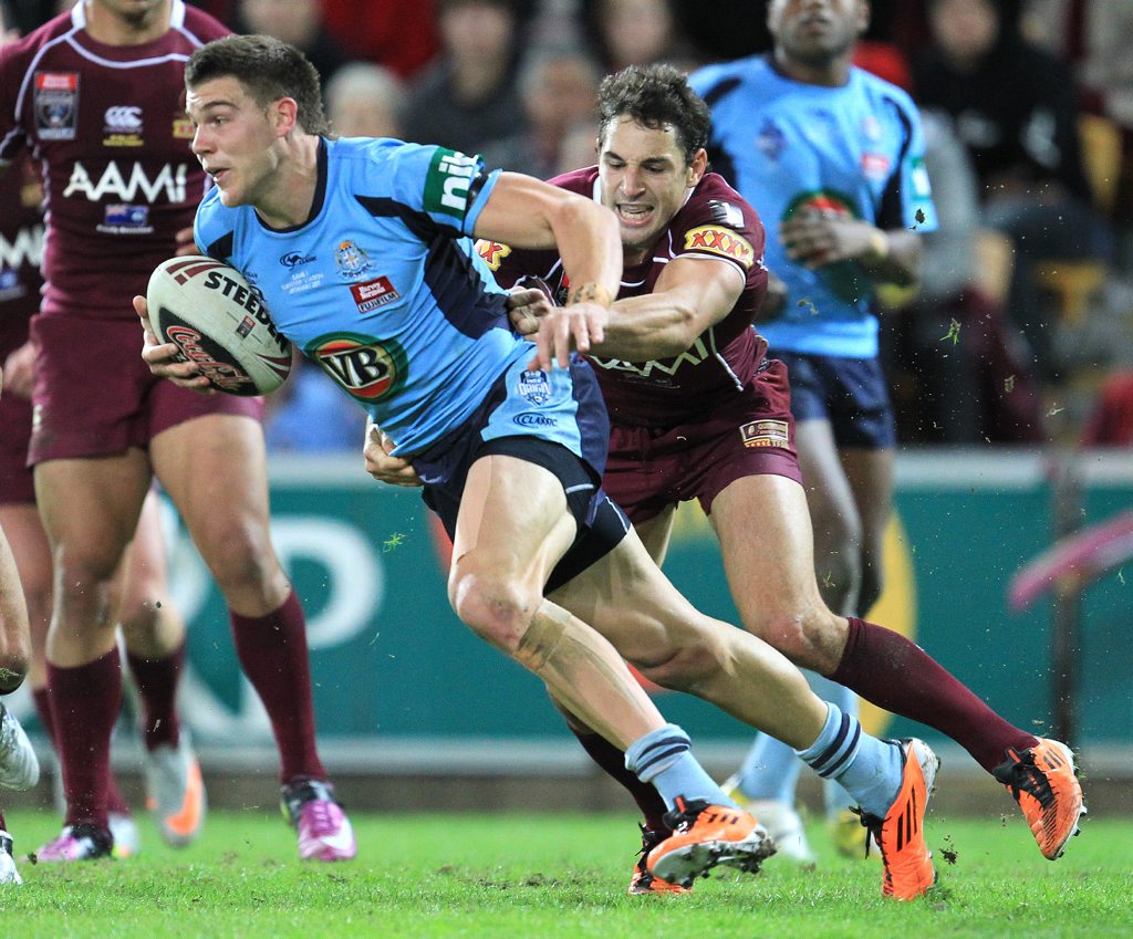 Blues representative Josh Dugan has been moved from fullback to centre, because Dragons coach Paul McGregor has so much faith in custodian Adam Quinlan’s ability. Blues representative Josh Dugan has been moved from fullback to centre, because Dragons coach Paul McGregor has so much faith in custodian Adam Quinlan’s ability.
