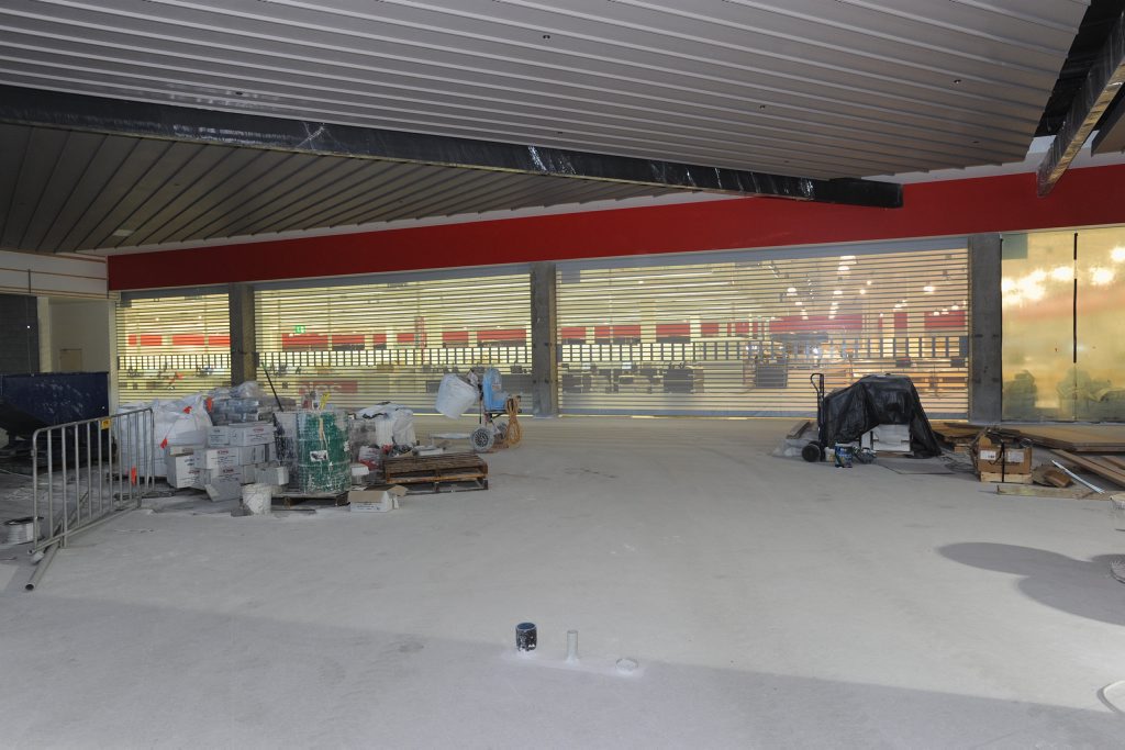 The front of the new Coles outlet at Stockland in Hervey Bay. The front of the new Coles outlet at Stockland in Hervey Bay.