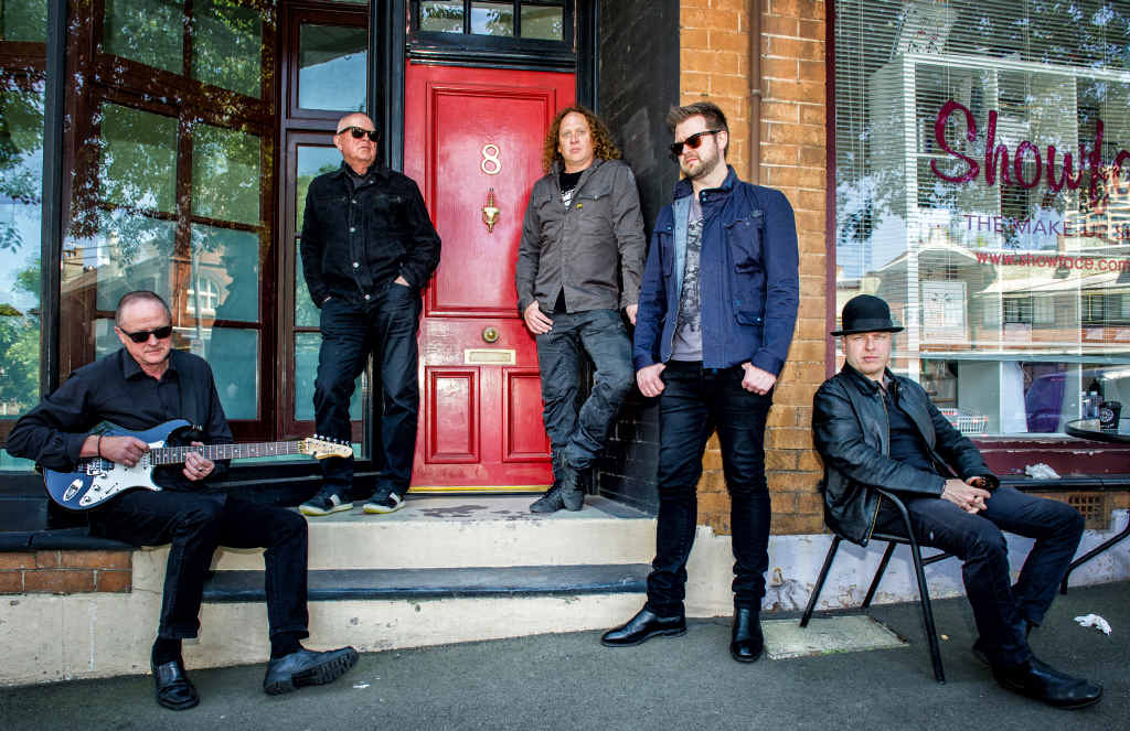 CURRENT LINE-UP: The Angels (from left) Rick Brewster, John Brewster, Dave Gleeson, Sam Brewster and Nick Norton. CURRENT LINE-UP: The Angels (from left) Rick Brewster, John Brewster, Dave Gleeson, Sam Brewster and Nick Norton.