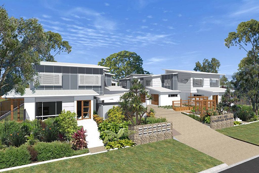 Artist's impression of William Place, the new development to go up in William St, Tweed South Artist's impression of William Place, the new development to go up in William St, Tweed South