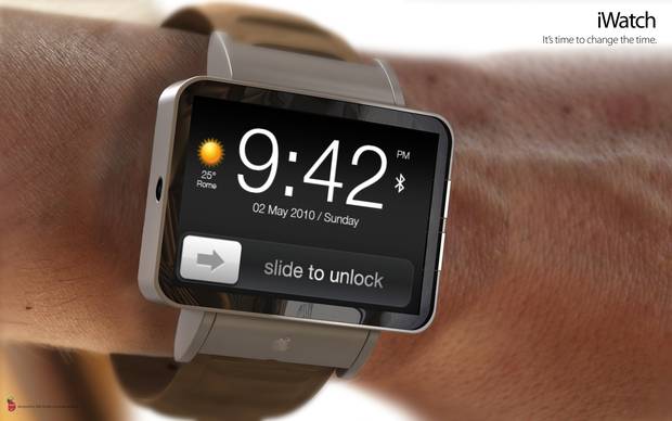 A mock-up of the iWatch. Source: ADR Studio A mock-up of the iWatch. Source: ADR Studio
