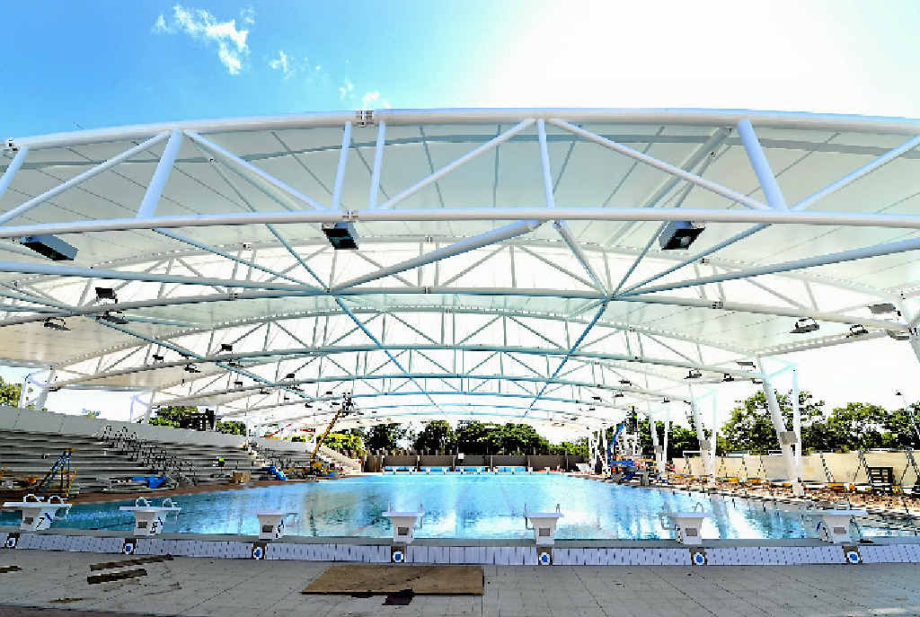 A year ago we were given the first glance at the new look Southside pool. Twelve months on, there is disappointment about the reduced opening hours. A year ago we were given the first glance at the new look Southside pool. Twelve months on, there is disappointment about the reduced opening hours.