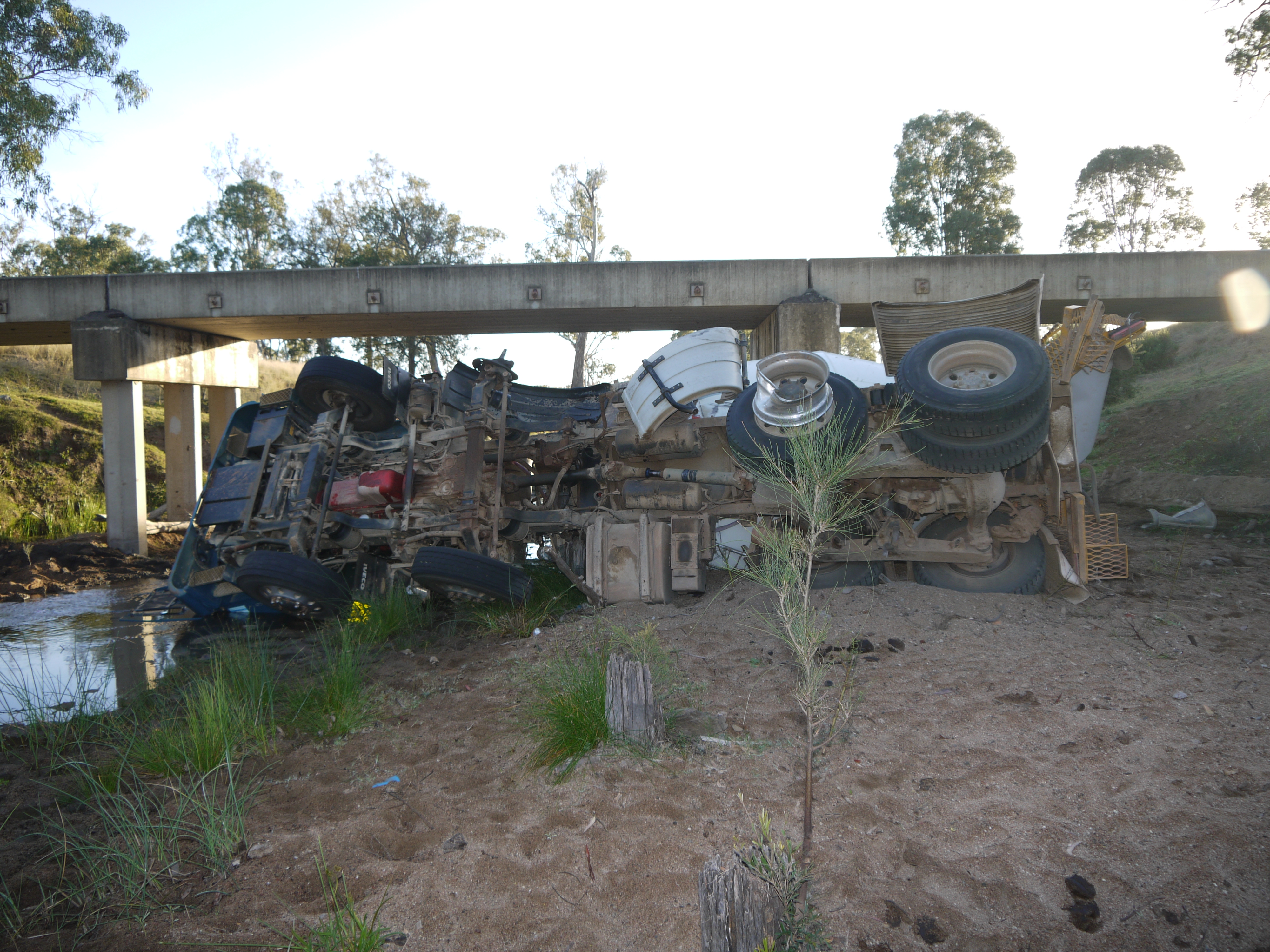 Driver killed in concrete truck crash west of Monto Queensland Times