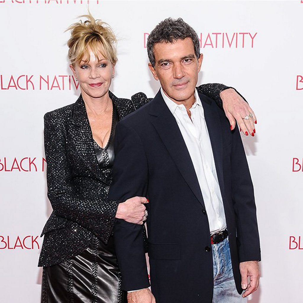 Melanie Griffith and Antonio Banderas. Melanie Griffith and Antonio Banderas.