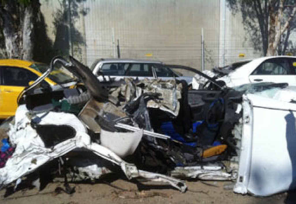 IMPACT: Allen Butler died in this wreck on the Sunshine Coast in August 2012 after a head-on crash with a car driven by Billy Cody. IMPACT: Allen Butler died in this wreck on the Sunshine Coast in August 2012 after a head-on crash with a car driven by Billy Cody.