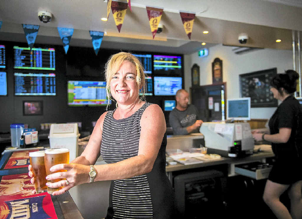 Young Australian Hotel manager Michelle Szpunar says looking after her staff is crucial. Young Australian Hotel manager Michelle Szpunar says looking after her staff is crucial.