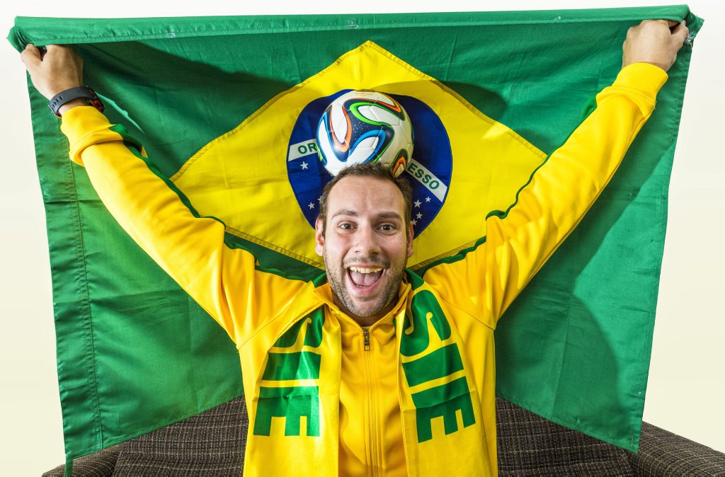 A keen supporter of the World Cup. Photo Adam Hourigan / The Daily Examiner A keen supporter of the World Cup. Photo Adam Hourigan / The Daily Examiner