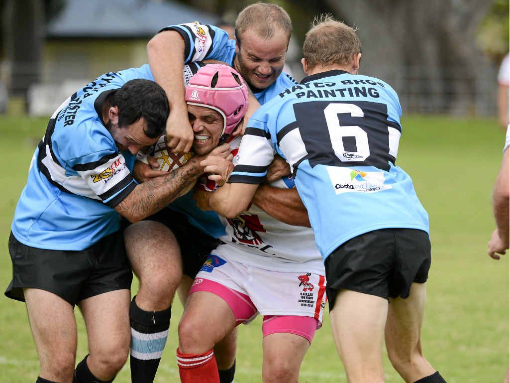 UPHILL BATTLE: Woolgoolga’s defence needs to remain alert to a very crafty and talented Rebels outfit. Photo: Debrah Novak UPHILL BATTLE: Woolgoolga’s defence needs to remain alert to a very crafty and talented Rebels outfit. Photo: Debrah Novak