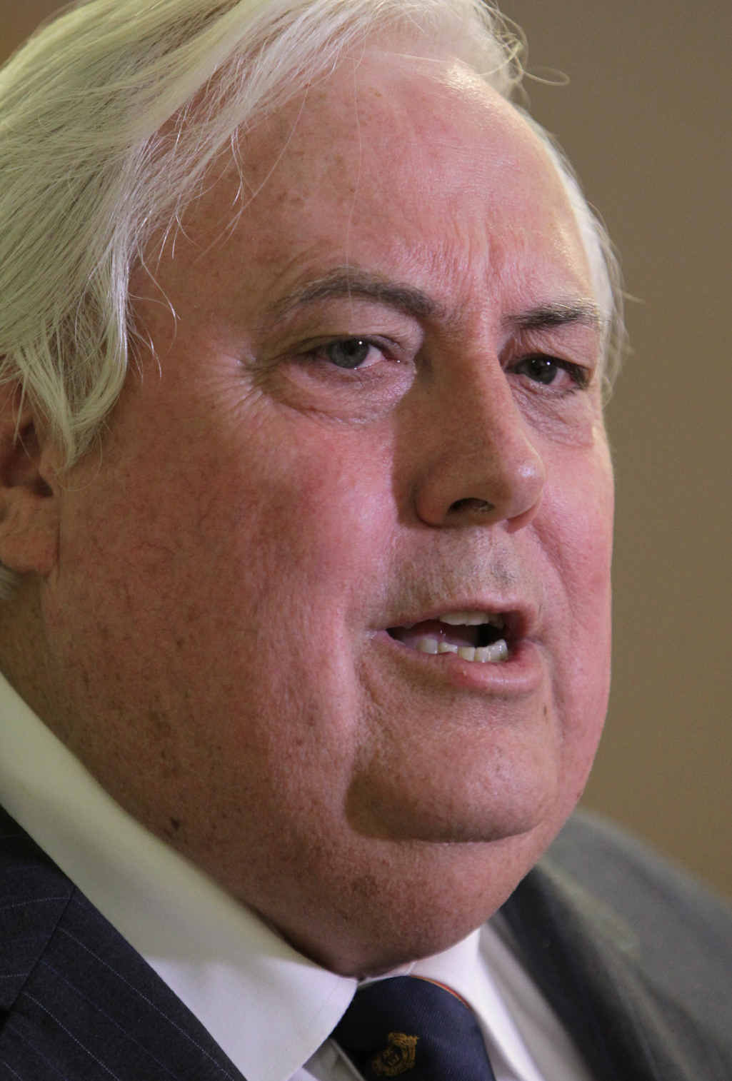ON ATTACK: Clive Palmer. ON ATTACK: Clive Palmer.