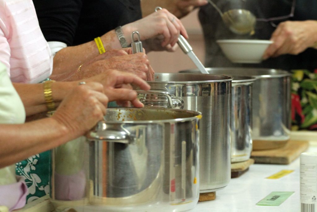 Soup... can be a healthy winter food. Soup... can be a healthy winter food.