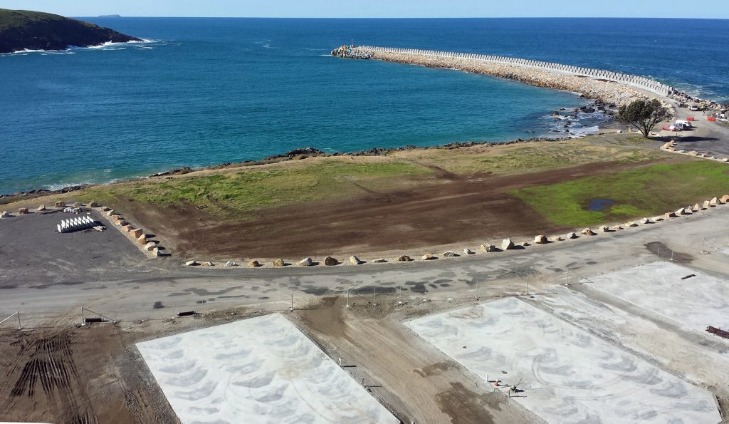 The $19 million South Wall upgrade is moving towards completion. The $19 million South Wall upgrade is moving towards completion.